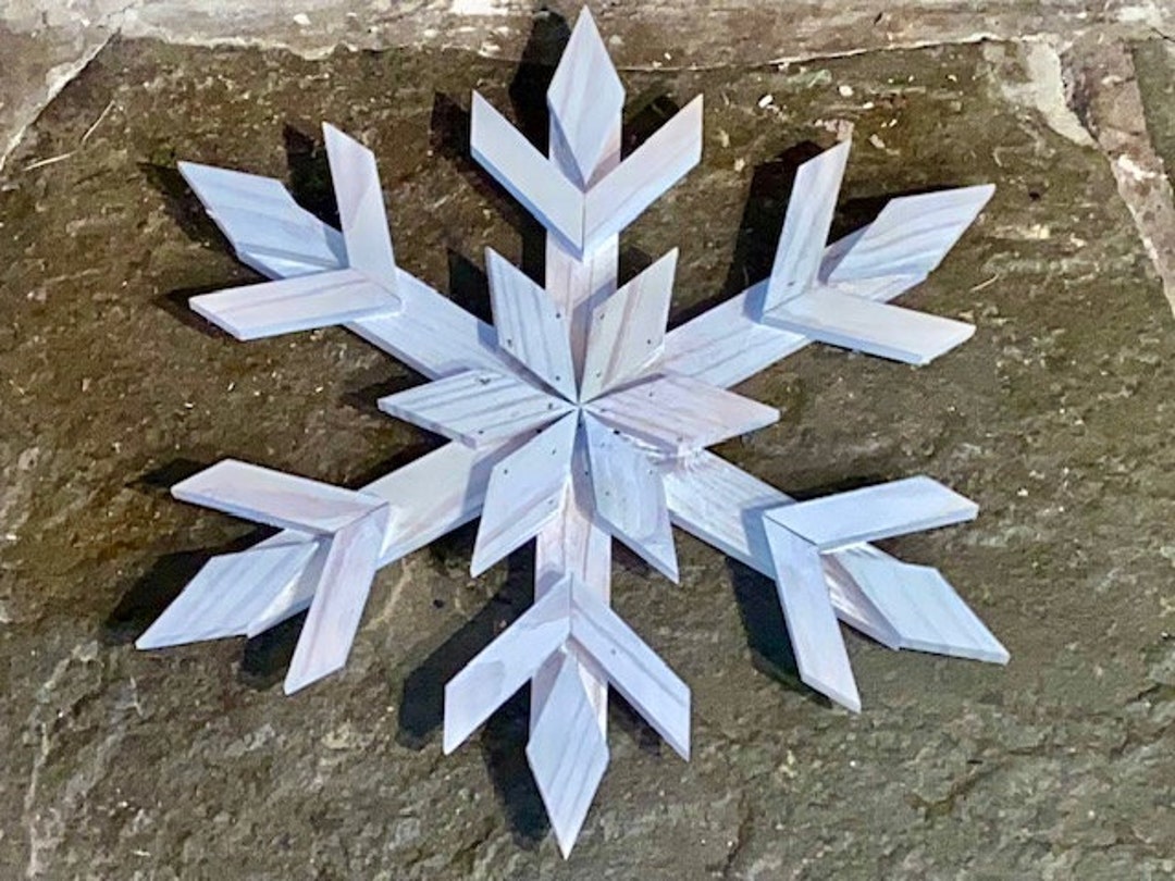 Rustic Snowflake - Etsy