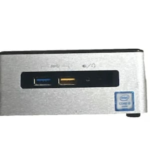 Intel Nuc i5 6260U 1.80Ghz 8 gig Ram 256SSD WON 10 plus Adapter Refurbished