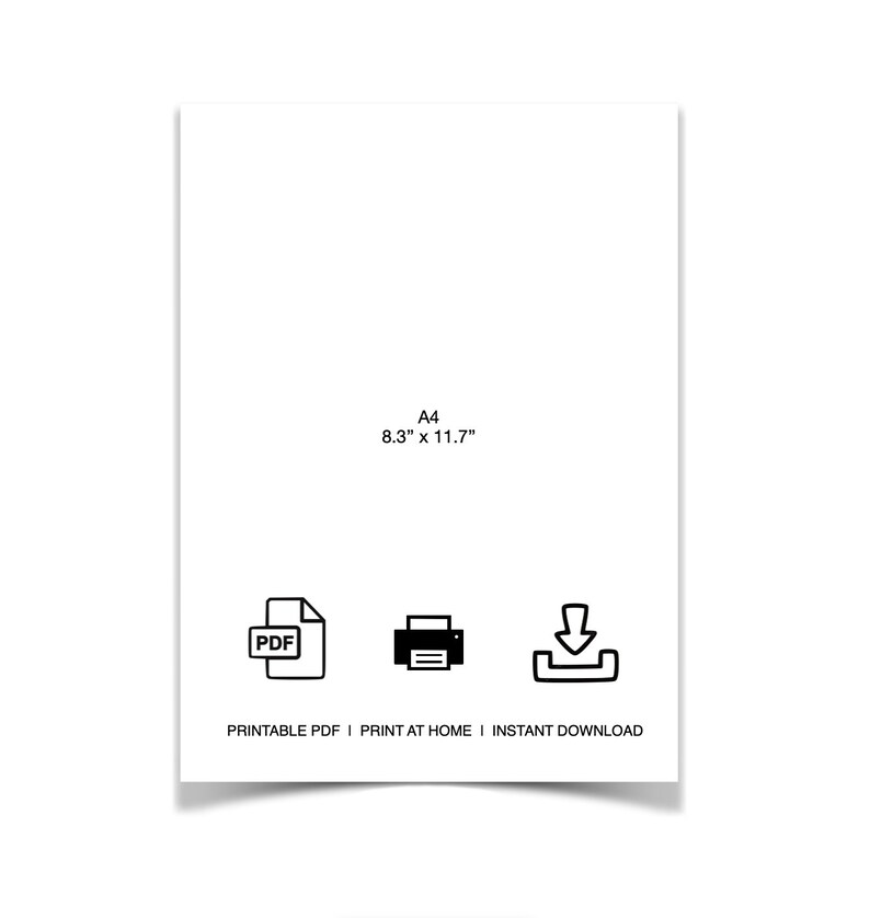 2024 Calendar Template Etsy