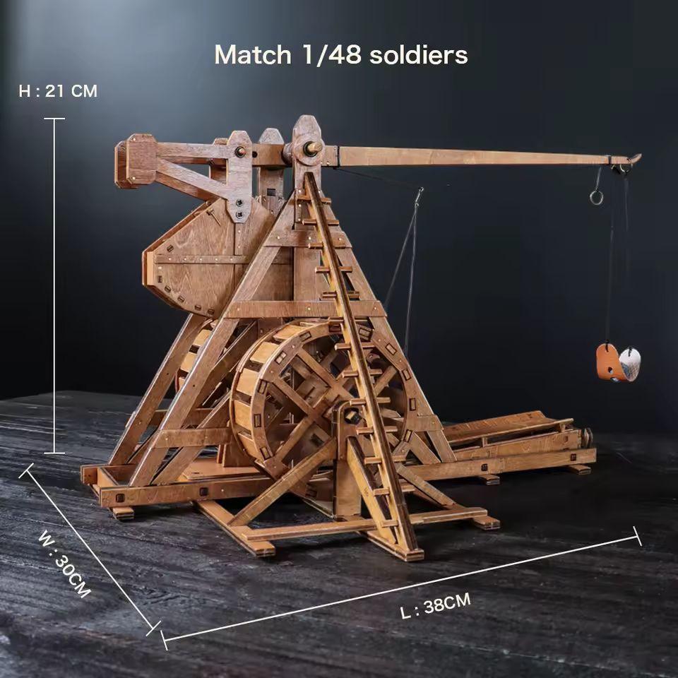 その他 MINI Trebuchet Medieval Catapult MINI Trebuchet Medieval Catapult 250px-Trebuchet_Castelnaud.jpg