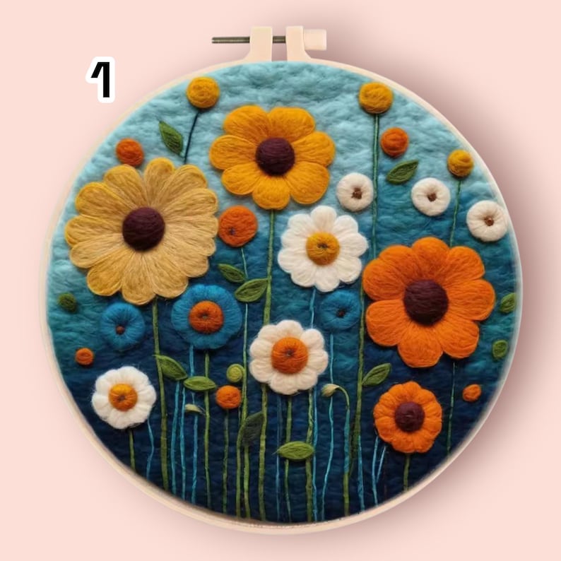 SIA COLLA-S Laine De Feutre Mélangée Multicolore 100% Laine Rouge Foncé Dark Red Au Moins 5 Teintes Différentes Au Total, 50 G Au Total