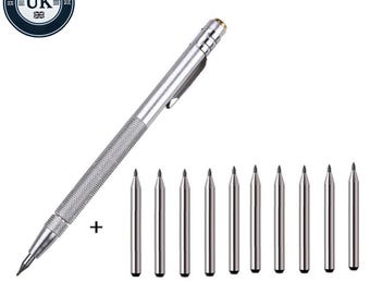 Hartmetall-Reißnadel | Gravurwerkzeug für Metall, Keramik, Glas und Stahl