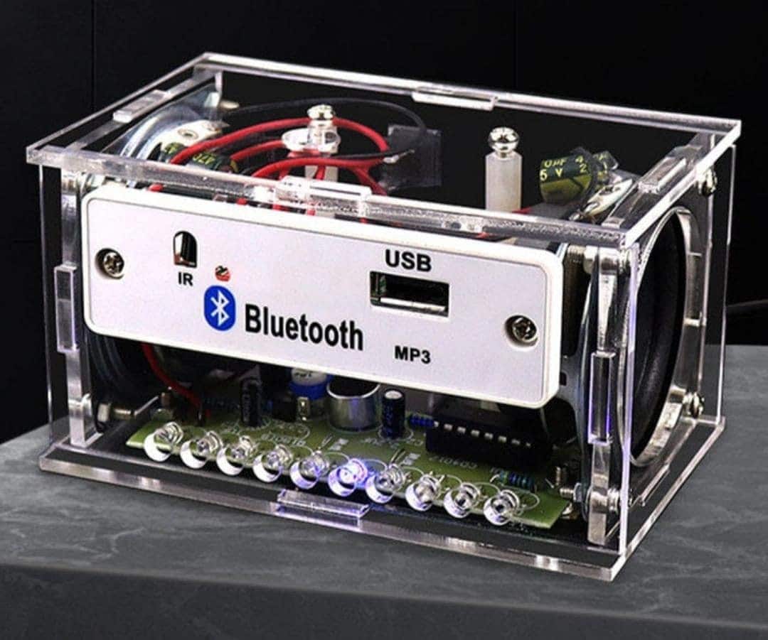 Diy bluetooth dual speaker kit – perfect gift stem project for beginners and teens