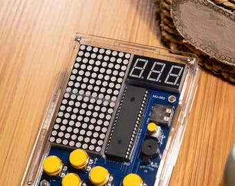 DIY Music Spectrum Soldering Kit - 8x8 RGB Display With Sound Animation | STEM Electronics Project