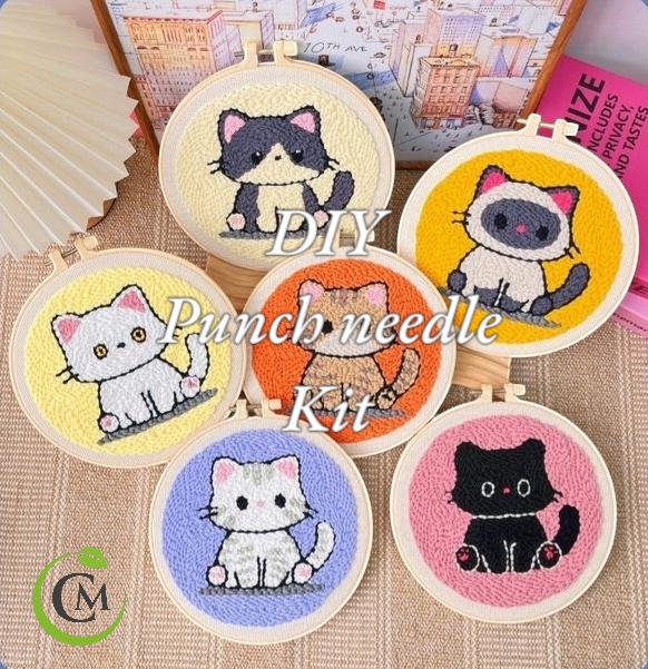 Kit Tapestry Ciel Étoilé à Crochet - 60x42cm - Loisir Créatif Débutants