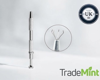 4-Prong Diamond Picker Tool – Ideal for Jewelry Making, Beads, Small Parts, Screws, and Watch Components