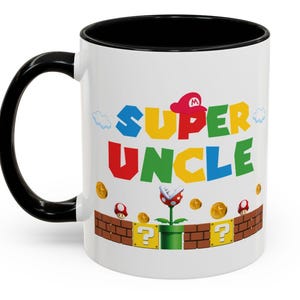 Super Uncle Mug, Uncle Gift , Super Family Design, Funny Uncle Gift, Gift for Uncle, Uncle Shirt Design, Super Uncle Birthday