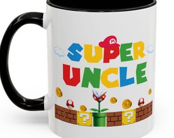 Super Uncle Mug, Uncle Gift , Super Family Design, Funny Uncle Gift, Gift for Uncle, Uncle Shirt Design, Super Uncle Birthday