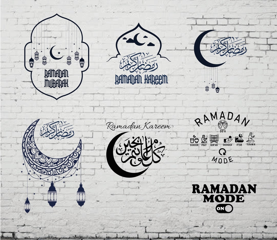 Ramadan Kareem Svg Bundle, 7 Ramadan Svg Bundle, Islamic Desig Svg ...