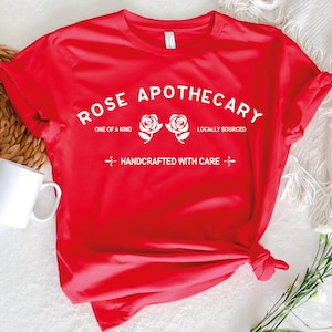 Chemise rose d&#39;apothicaire, fabriquée à la main avec soin, chemise rose Moira, chemise rose David, chemise Schitt Creek, Rosebud Motel, Schitt Creek P-280