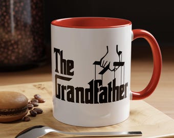 The Grandfather Mug Gift, Funny Grandfather Cup Gift, Father's Day Grandfather Tea Mug S-639