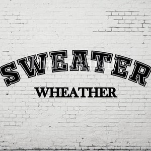 Sweater weather svg and png, sweater design, Trendy svg and png