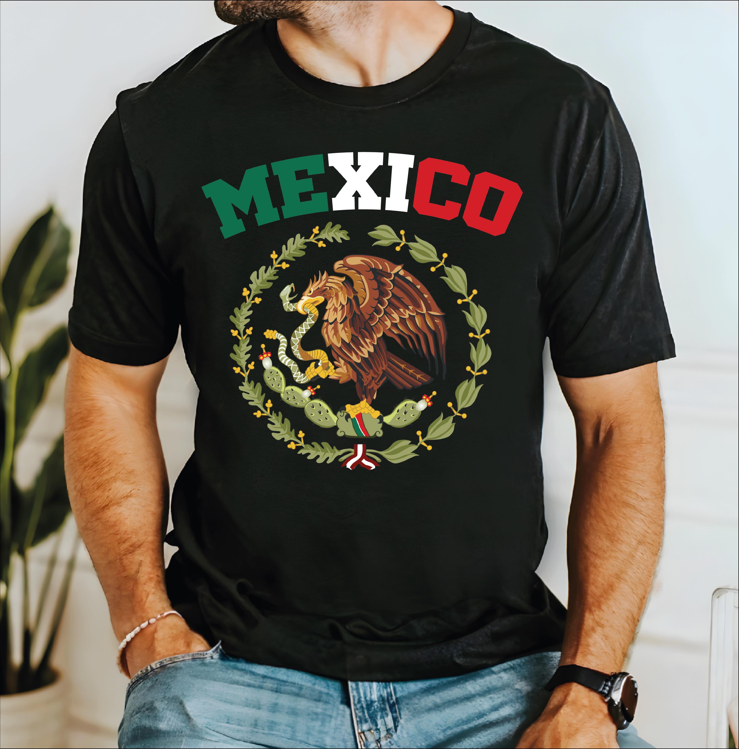 Camisa de la bandera mexicana México