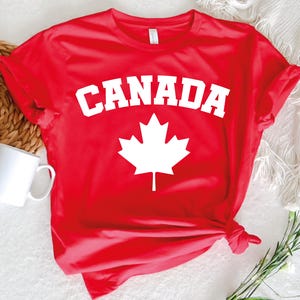 Kanada Shirt, Ahornblatt, kanadisches T-Shirt, glücklicher Kanada-Tagesgeschenk, Kanada-Andenken, Geschenk für Kanadier, lustiges Kanada-T-Stück P-628