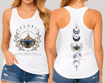 Velaris Tank Top City of Starlight Fantasy Book Lover Gift E-617