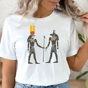 Ancient Egyptian Shirt, Egypt Tshirt, Egypt Travel Gift, Egypt Family Trip, Funny Egypt T-shirt Thoth Egyptian Deity T-Shirt P-391
