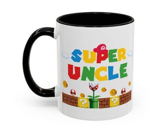 Super Uncle Mug, Uncle Gift , Super Family Design, Funny Uncle Gift, Gift for Uncle, Uncle Shirt Design, Super Uncle Birthday