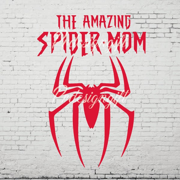 Spider Mom Svg ,Family Spider PNG and Svg, Spider Svg, Mom Gift, Gift for Mother