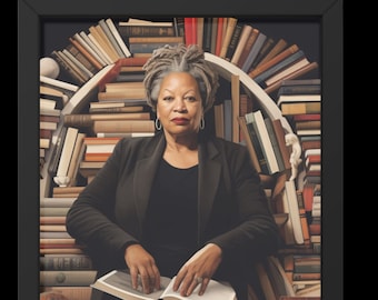 Toni Morrison Wall Art, Motivational  Art, Inspirational Art, Wall Art, Wall Art, Digital Downloads, Digital Prints, Digital Art, Digital
