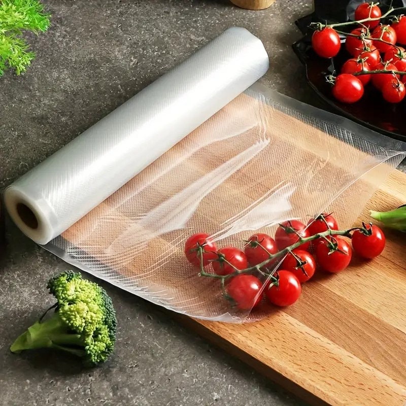 100 FoodVacBags 6x10-inch Pint Vacuum Sealer Storage Bags - Compatible with Foodsaver