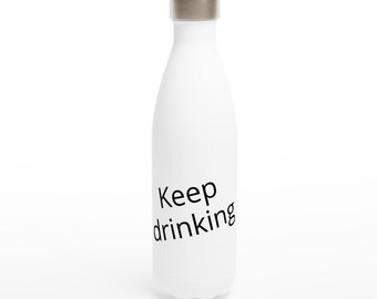 Gepersonaliseerde bidon bidon, sportschool gepersonaliseerde bidon, aangepaste bidon, geïsoleerde bidon, bidon voor sport17oz