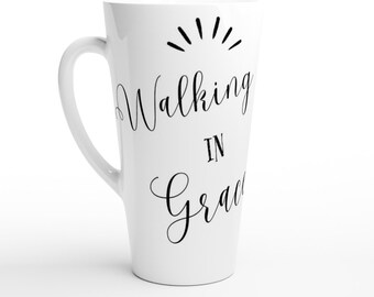 Personalised Bible Scripture Mug, Bible Verse Mug, Christian Mug, Religious Mug, Scripture Mug, Customised, 17oz (483ml) Jumbo Big Tall Mug