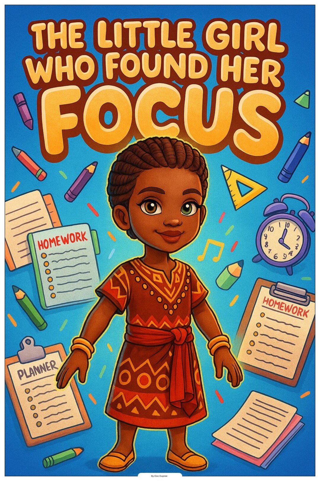 The Little Girl Who Found Her Focus – Social Skills ADHD Coloring Book ...