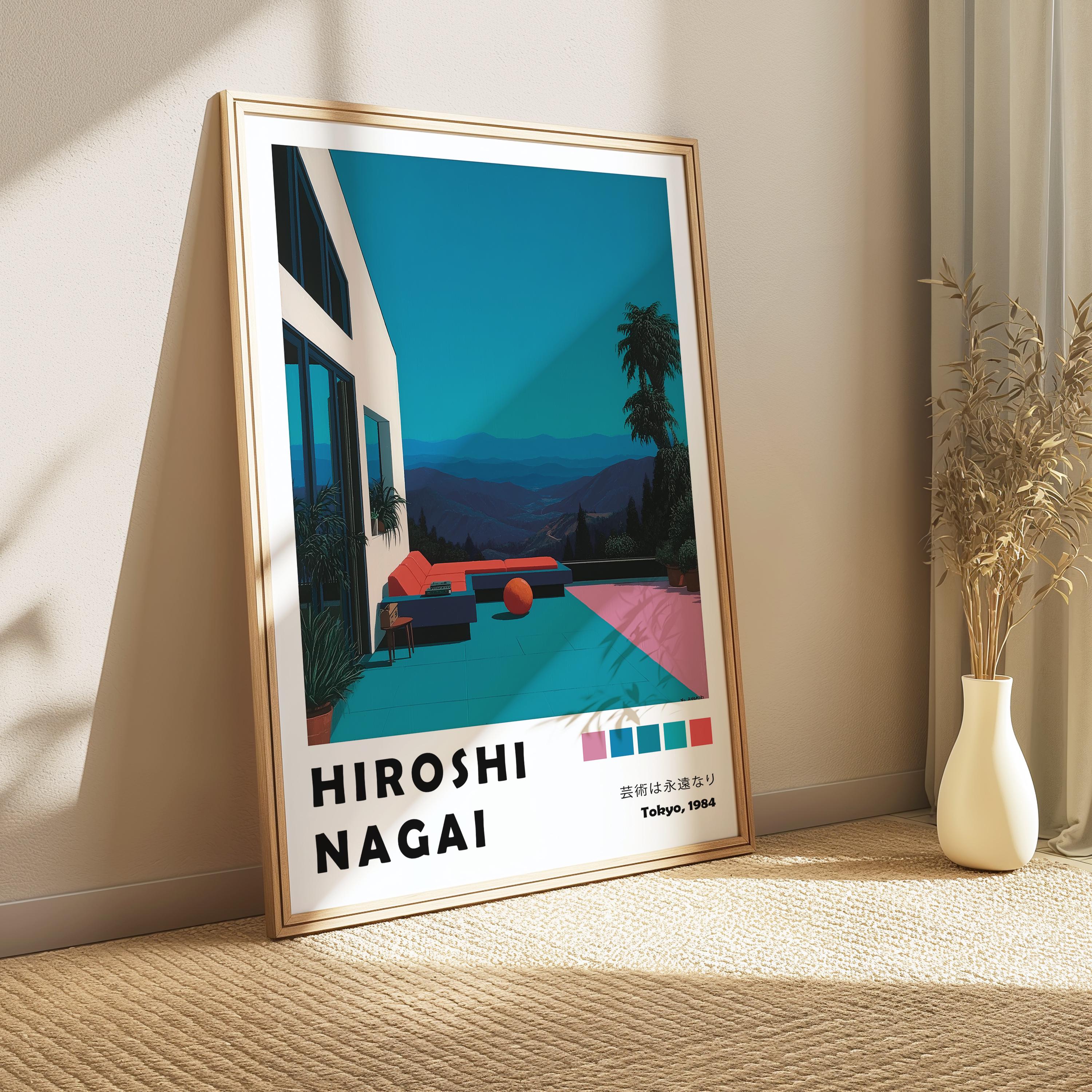 Mountain Retreat Hiroshi Nagai Poster, Architectural Terrace Mountain Retreat Hiroshi Nagai Poster, Architectural Terrace