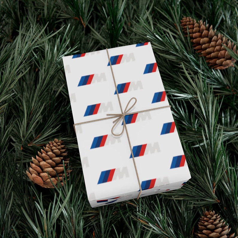 BMW M / Motorsport Logo Wrapping Paper Car Wrapping Paper BMW Gift ...