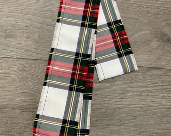 Stewart Dress Tartan Cravate à jeun à la main
