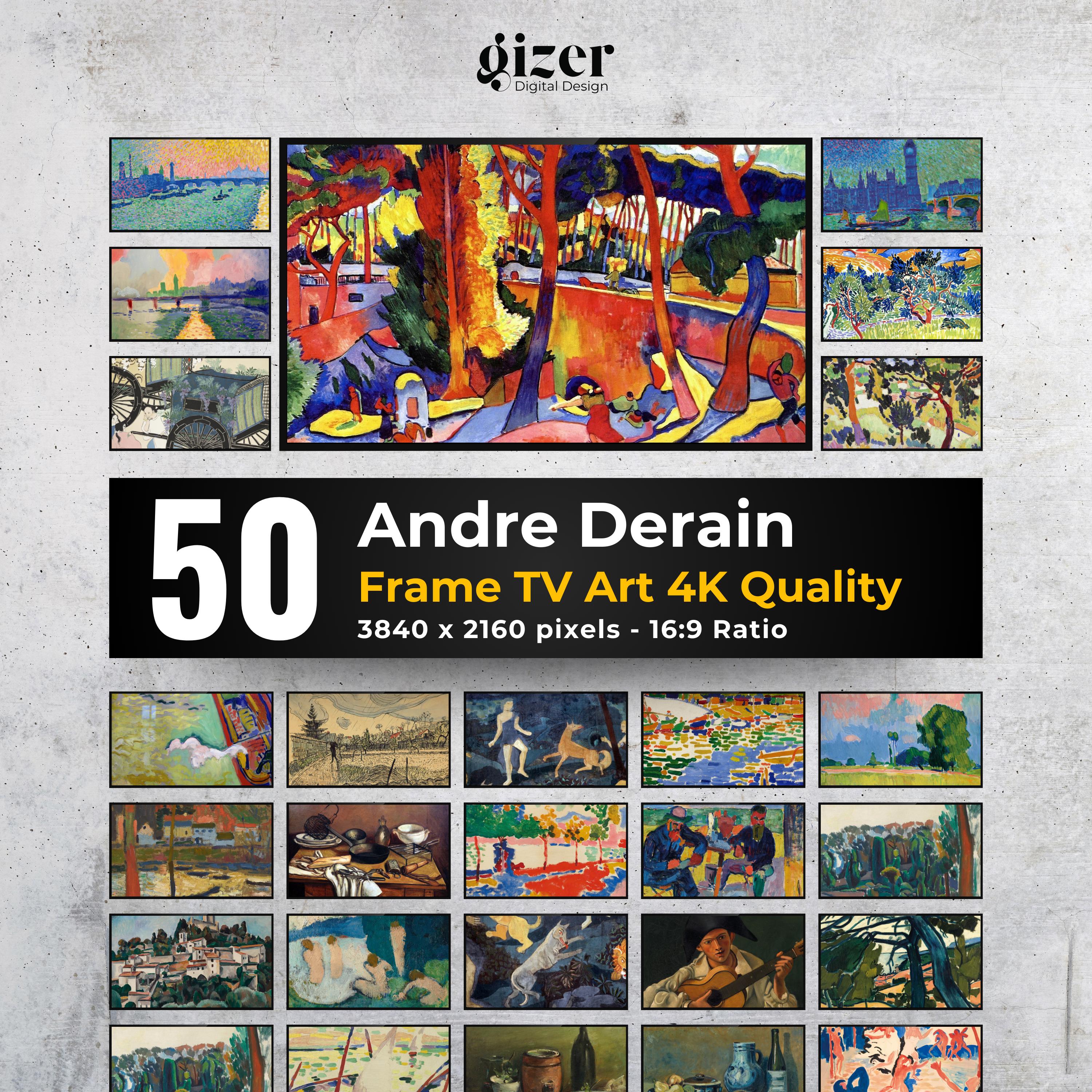 Andre Derain Fauvist Art - 50 Masterpieces for Samsung Frame TV