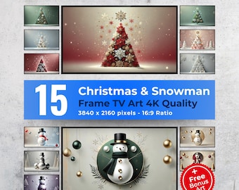 Marco navideño para TV: Imágenes digitales festivas (descarga digital)