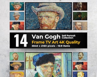 Autorretrato de Van Gogh enmarcado para TV: Colección de arte vintage (Descarga digital)