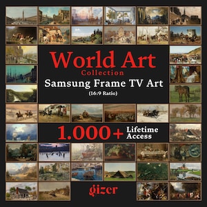 1000+ Vintage Art for Samsung Frame TV (Digital Download)