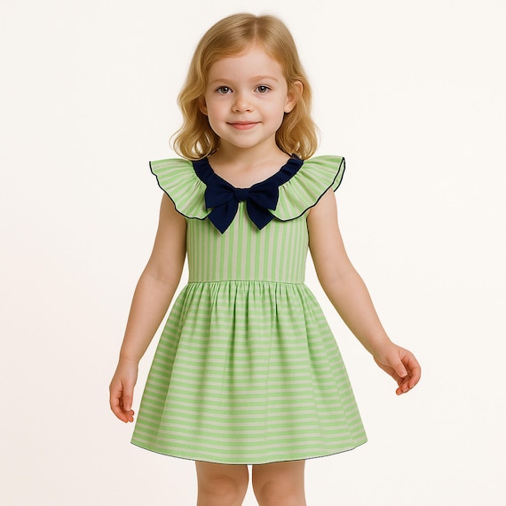 creamy green onion salad dressing recipe Flag Smocked Navy Stripe Seersucker Dress by Southern Sunshine - Girls Dresses