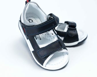 Toddler Orthopedic Leather Shoes-Kids Supportive Shoes-Children’s Foot Support Shoes-Toddler Walking Shoes-Soft Leather Straps & Arch