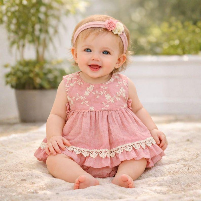 baby-girl-pink-cotton-dress-bloomers-set-spanish-embroidered