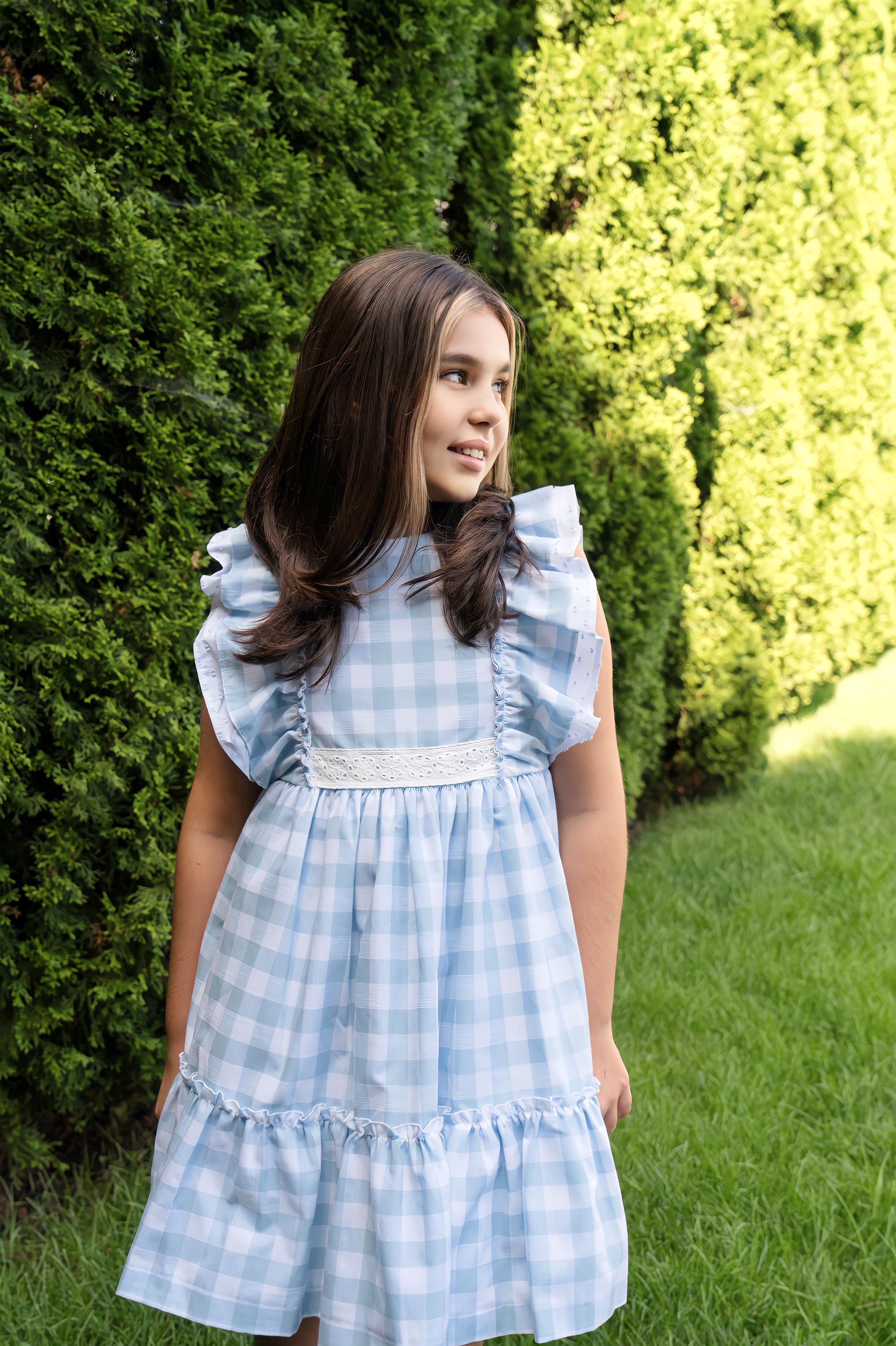 princess polly baby blue dress Chic Light Blue Long Sleeve Party Dress main image 0