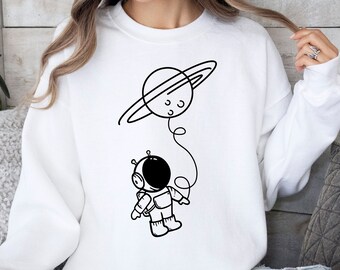 Astronaut PNG - Astronaut SVG - Weltraum SVG - Mond svg - lustiges svg - Astronaut Helm svg - süße Astronauten svg - svg Dateien für Cricut