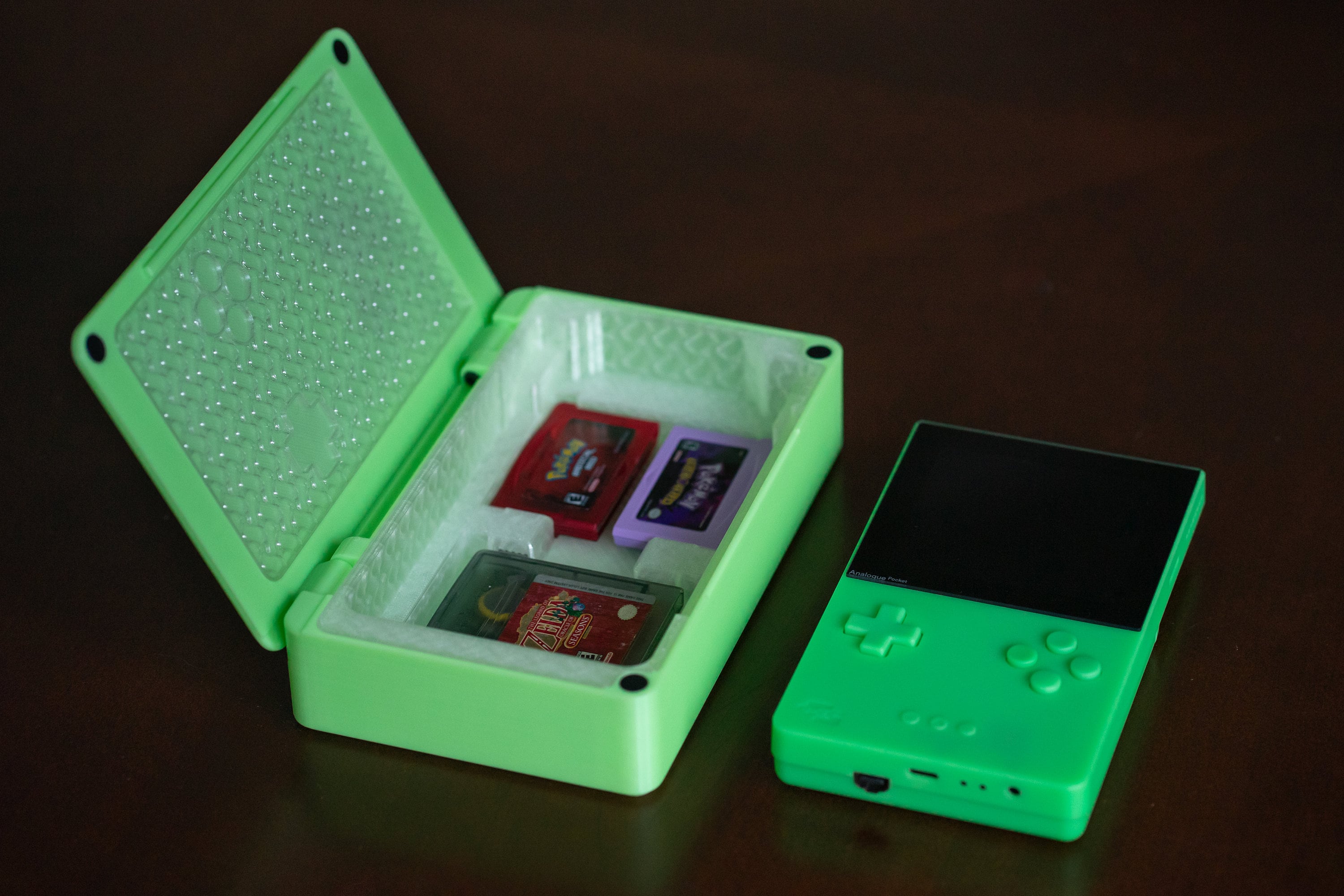定期入れの Glow - Case Pocket Analogue in Etsy - Edition Dark the Nintendo Switch