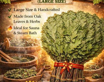 12 escobas de roble canadiense 2025 Greats Sauna Banya Venik Whisks Ucranianos. Envío gratis