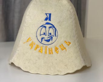 Russian Banya Hat Felt Sauna Hat Шапка Для Бани SPA Felt bath sauna accessories,