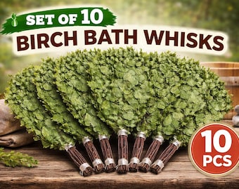 10 Birch broom 2026 greats sauna banya venik whisks Ukrainian. free shipping