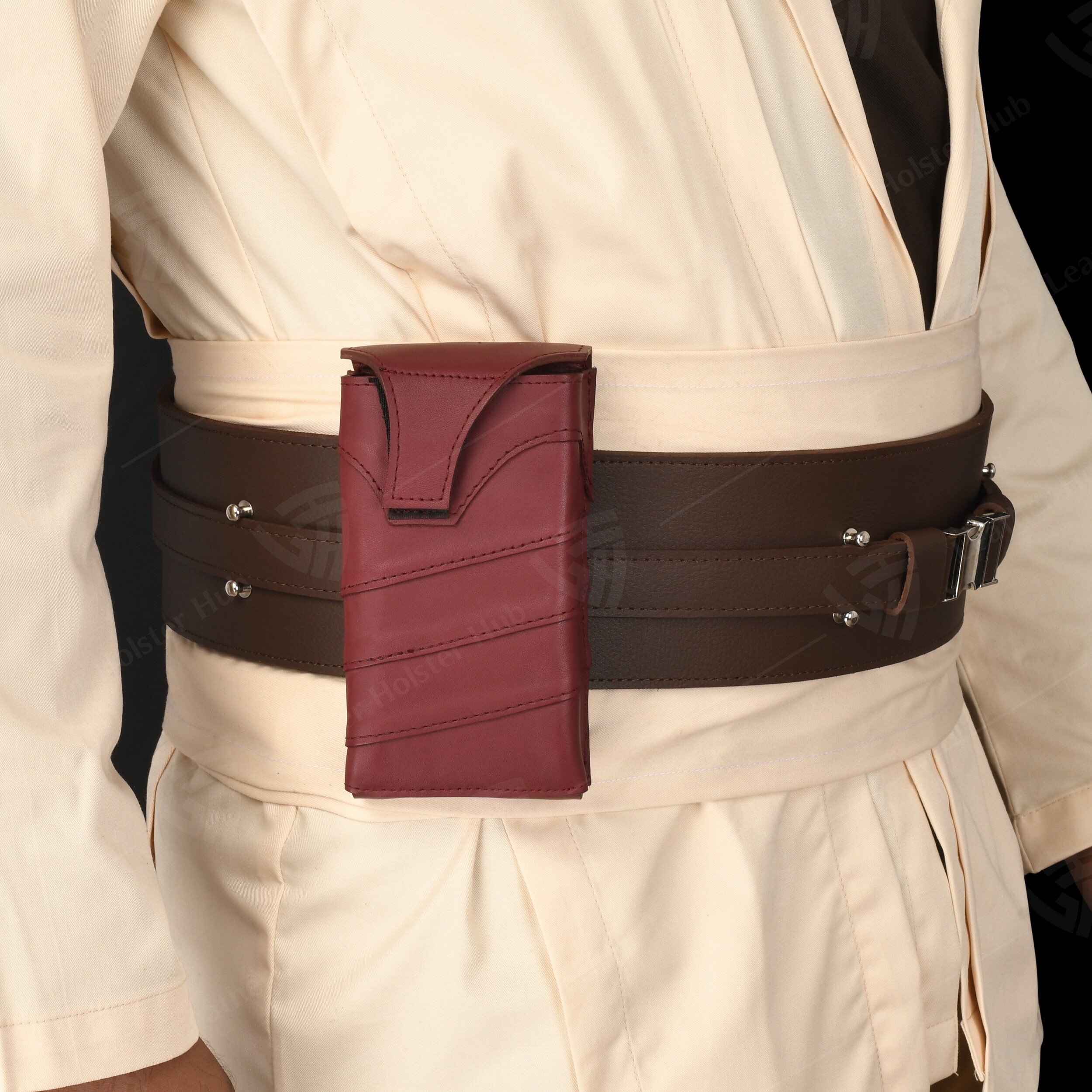 Obi-Wan Kenobi Brown Jedi Belt – Costume Prop For Revenge Of The Sith Cosplay