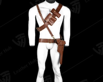 C 96 Mauser With Officer Belt Bandolier Holster Belt Genuine Holster Belt With Magazine