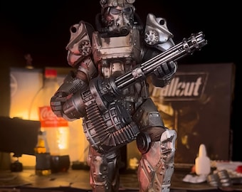 1:12 / 18 / 6 Scale Fallout Minigun and Laser Rifle Accessories