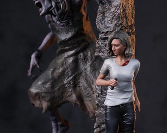 Grace Ashcroft Figure, Survival Horror Resin Art, Resident Evil Requiem Resin Collectible Statue, FBI Analyst Figure, Video Game Collectible