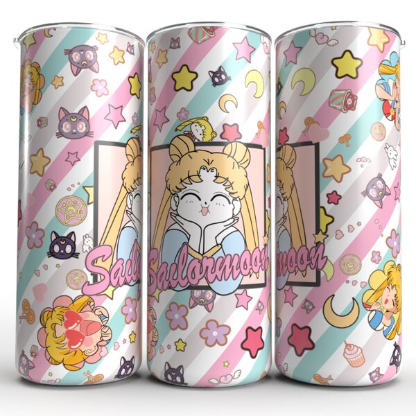 Straight anime sublimation design, Anime 20 oz skinny tumbler, manga sublimation design, Anime 300 dpi png, Anime download, ready print