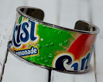 Sunkist Soda Can Cuff Bracelet!