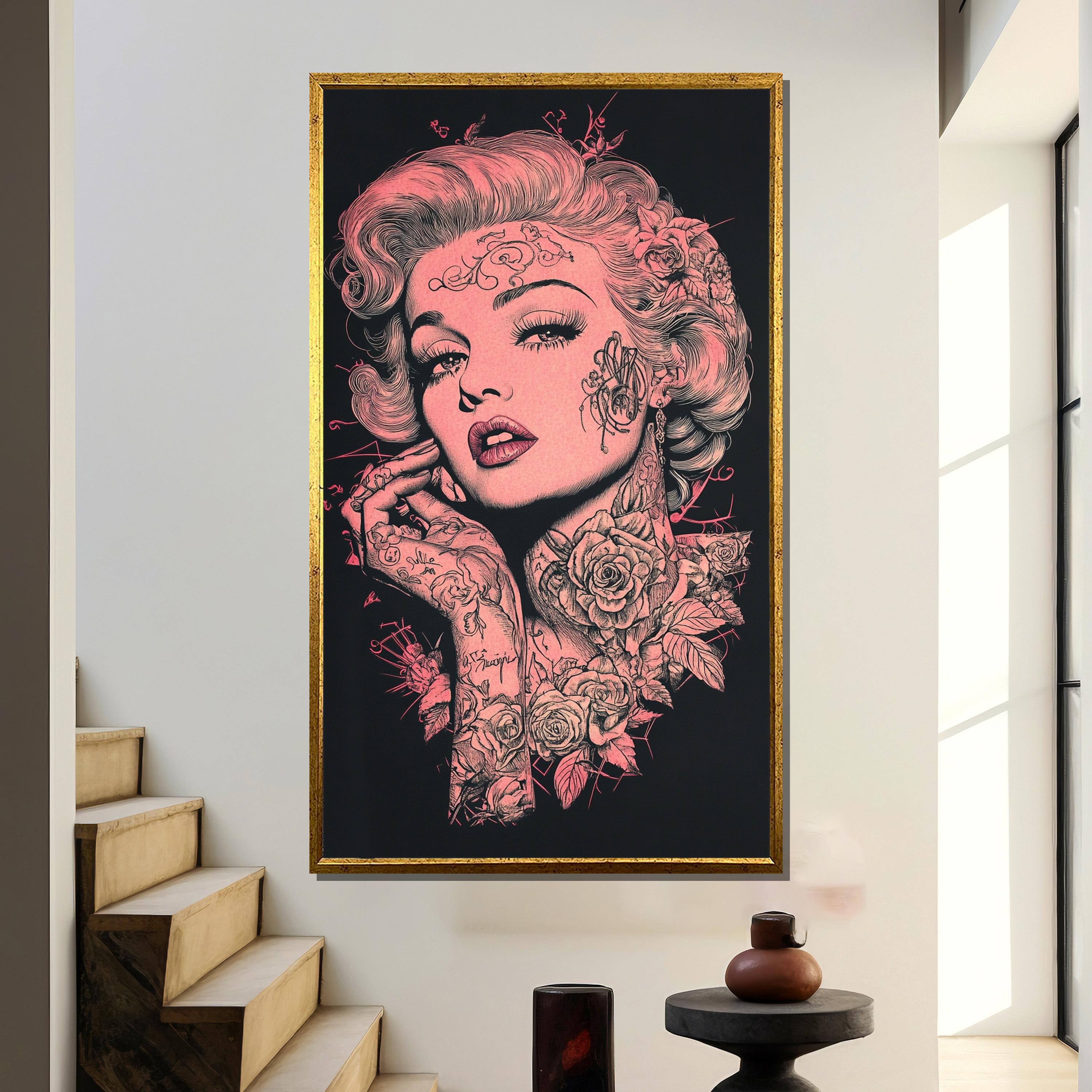 マリリンモンロー　ラグ　タフティング　ウォールアート マリリンモンロー ラグ タフティング ウォールアート - メルカリ